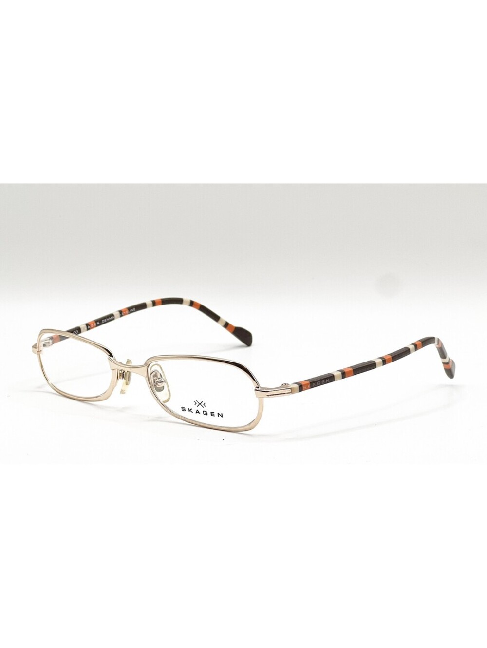 Skagen E303 Gold Full Rim Authentic Eyeglass Frames 51-18